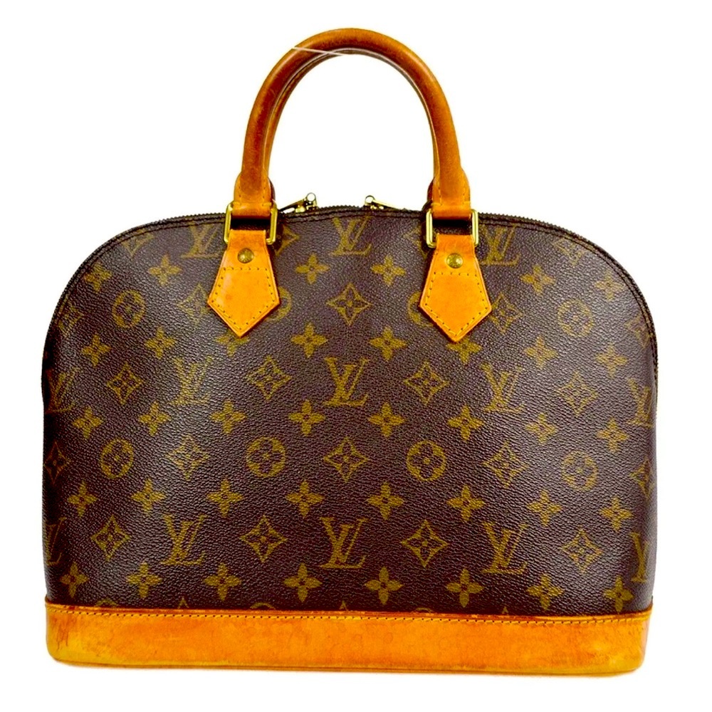 Beautiful Authentic Louis Vuitton Alma Monogram Handbag